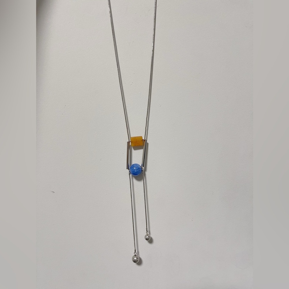 Mango Drop Pendant Necklace